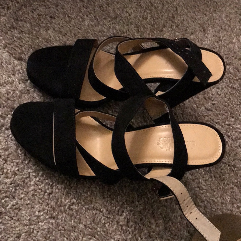 Black heels